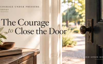 Courage Under Pressure – Dealing with Endings.